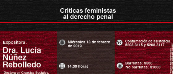Lucia Nuñez Ponencia Criticas feministas al Derecho penal